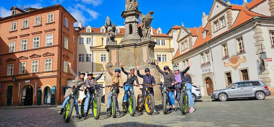 Prague: Highlights Tour on e-Scooter or eBike - Charles Bridge, Lennon Wall, and the riverside detour