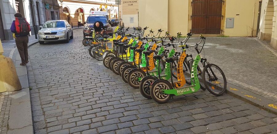 Prague: Highlights Tour on e-Scooter or eBike - From Jewish Prague to Old Town Square