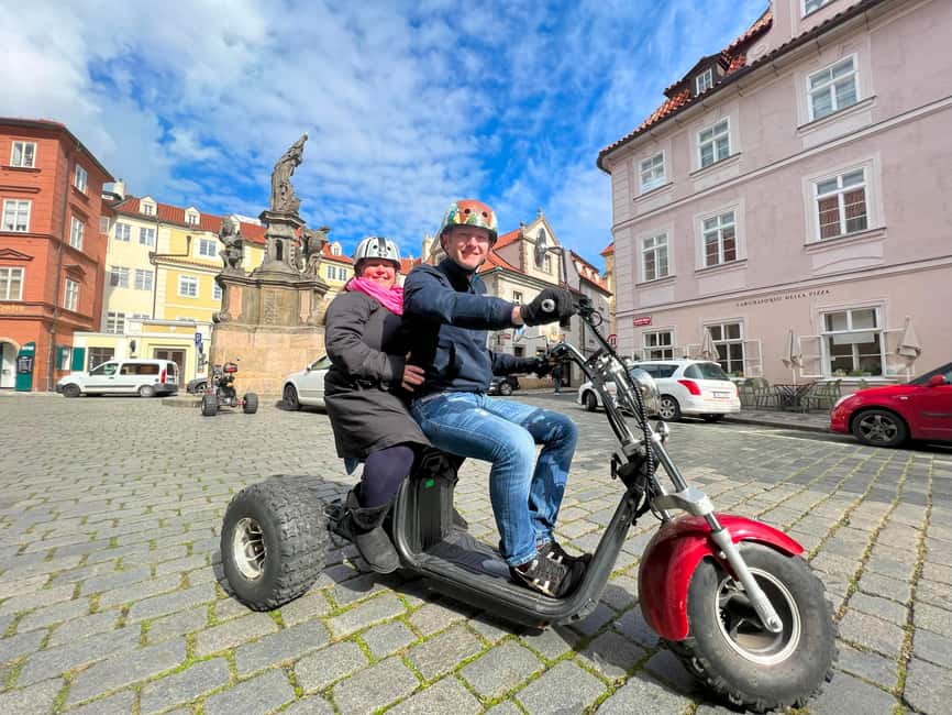 Prague: Monster Bike Trike Tour Euro Segway Experience - Starting near the Japanese Embassy