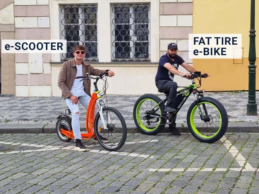 Prague: Monster Bike Trike Tour Euro Segway Experience - Letná Park and the Giant Metronome