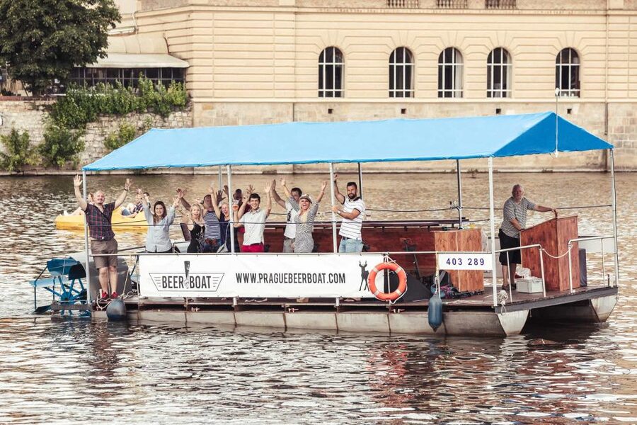 Prague: Private Cycle Boat River Tour with Beer or Prosecco - Beer, prosecco, and the real value of the price