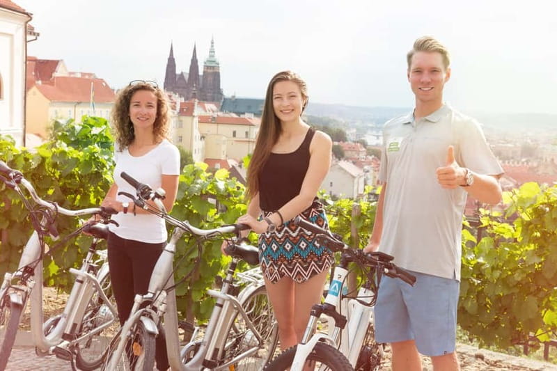Prague: Small Group or Private E-Bike City Tour - Letná Park and the Giant Metronome
