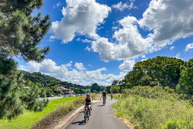 Premium E Bike Hire at the Northern Rivers Rail Trail - Burringbar and Stokers Siding: village stops with breathing room