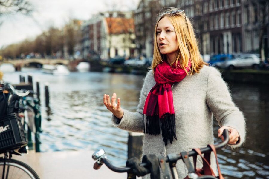 Private Amsterdam Bike Tour with a Local - West-Indisch Huis and Amsterdam’s older streets