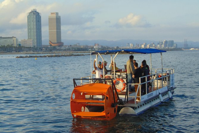 Private Boat rental - Pedal Cruises Barcelona - Cycle Boat - What this Barcelona boat ride is really like