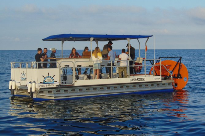 Private Boat rental - Pedal Cruises Barcelona - Cycle Boat - Drinks, music, and the social side