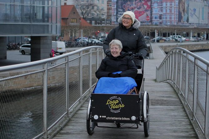 Private Copenhagen Family Cargo Bike Tour – Winter Adventure - Why a cargo bike works well in winter Copenhagen