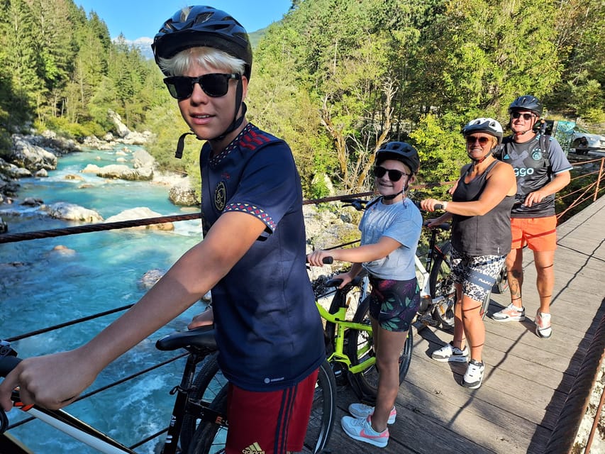Private E-bike tour Soča valley: The ultimate explorer - Why an e-bike is a smart way to see the Soča Valley