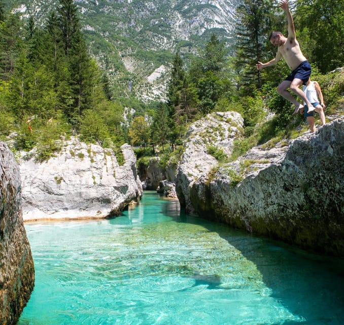 Private E-bike tour Soča valley: The ultimate explorer - Šunikov vodni gaj, a forest of small waterfalls