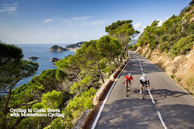 Private guided Costa Brava Cycling Tour: The Best Catalonia Road - Following the road toward Cala Giverola