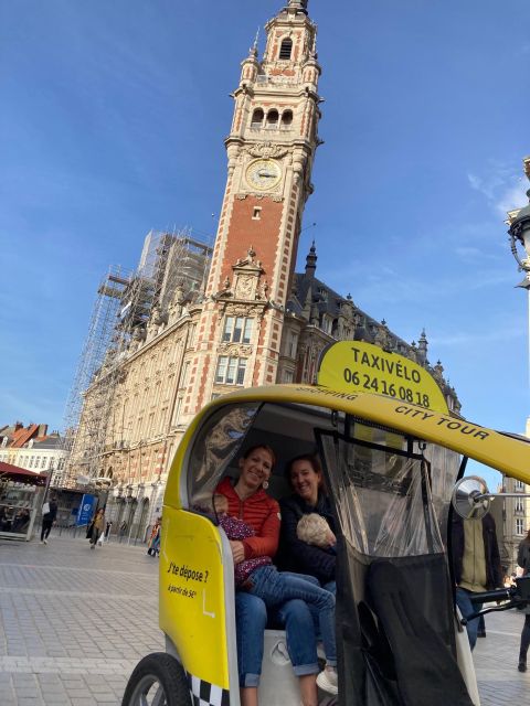 Private guided tour by electric bike taxi - Meeting at Place Rihour