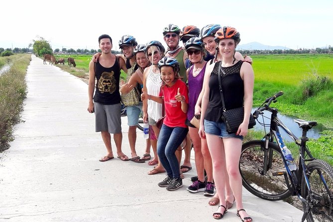 Private Hoi An Bike, Thu Bon River Cruise & Dinner Experience - Cycling through Cam Thanh and the surrounding villages