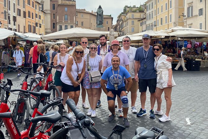 Private Rome Bike tour - Tossing a Coin at Trevi Fountain