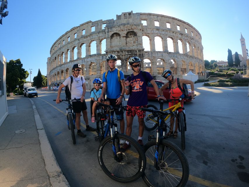Pula: Bike Tour of Ancient Pula & Aquatic Adventures - How much swimming should you expect?