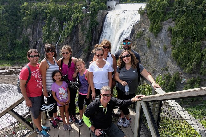 Quebec City : Bike Excursion to Montmorency Falls - Reaching Parc de la Chute-Montmorency