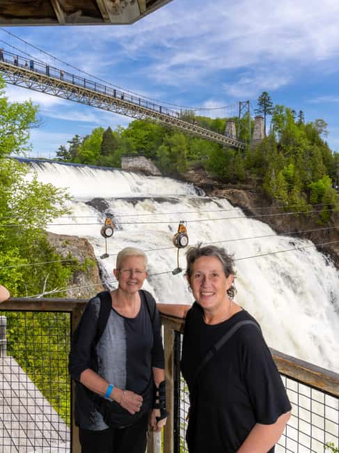 Quebec City: Montmorency Falls and Microbrewery eBike Tour - A peaceful pause at Domaine de Maizerets