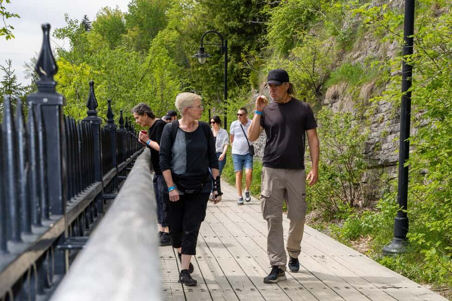 Quebec City: Montmorency Falls and Microbrewery eBike Tour - Cruising the Corridor du Littoral