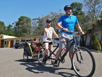 Quebec City – Tandem Bike Rental on Ile d’Orléans