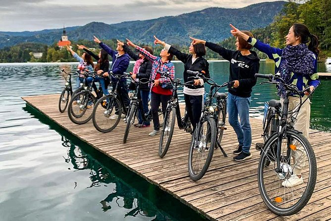 Rent an eBike in Bled - Picking up the bike in central Bled