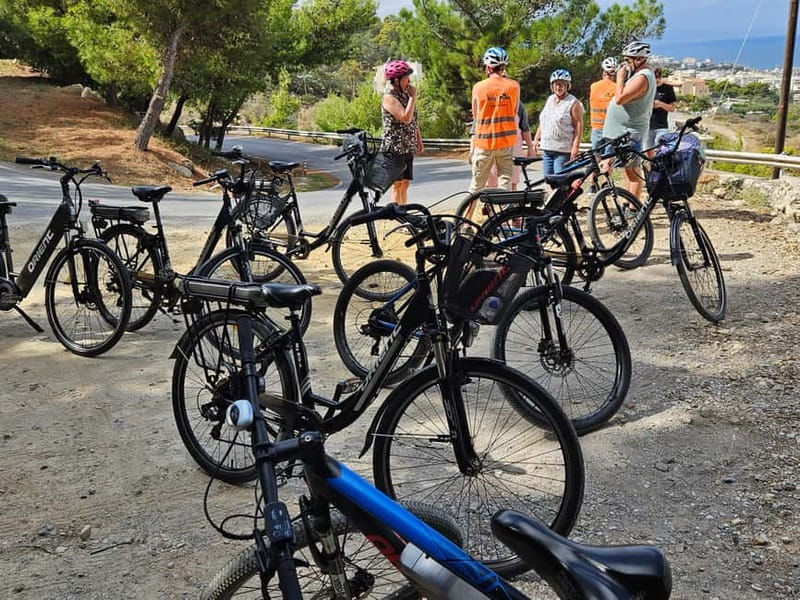 Rethymno: Guided e-Bike Tour on Mili Gorge and Soft Drinks - Chromonastiri combines a village stop with a military museum