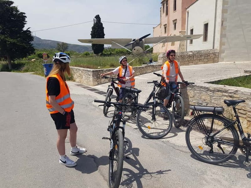Rethymno: Guided e-Bike Tour on Mili Gorge and Soft Drinks - Halevi Monastery brings an early dose of history