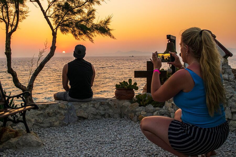 Rhodes: E-bike Highlights Sunset or Morning Photo Tour - Safety, comfort, and who should book