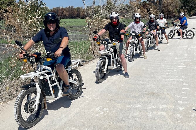 Ride through Paradise: Faro Island Electric 2x2 bike Tour - Riding the salt flats and sandy trails
