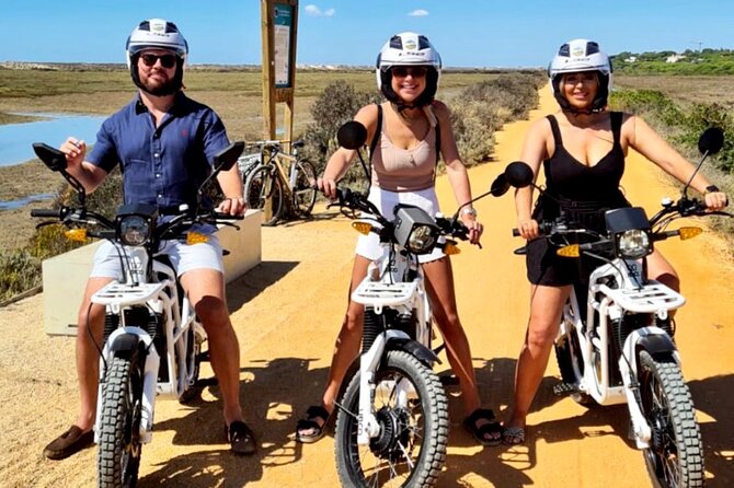 Ride through Paradise: Faro Island Electric 2x2 bike Tour - From Quinta do Lago to Ria Formosa