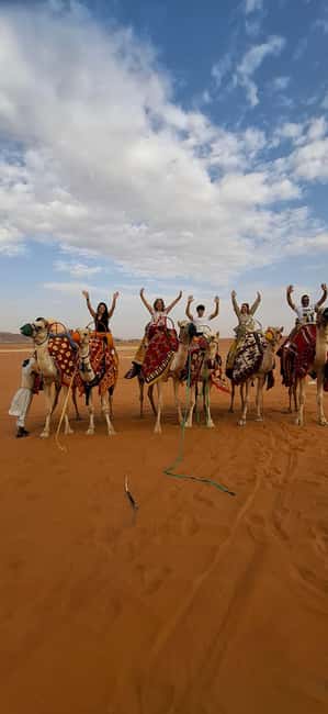 Riyadh: Desert Sand Dunes (VIT-Qude bike + Camel Ride) - The camel ride: a slow introduction to desert travel