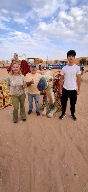 Riyadh: Desert Sand Dunes (VIT-Qude bike + Camel Ride) - Quad biking across the dunes