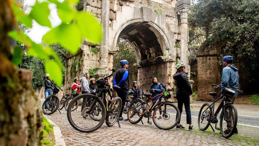 Rome: Appian Way Aqueducts Bike Tour (UPG Catacombs & Lunch) - Key points at a glance