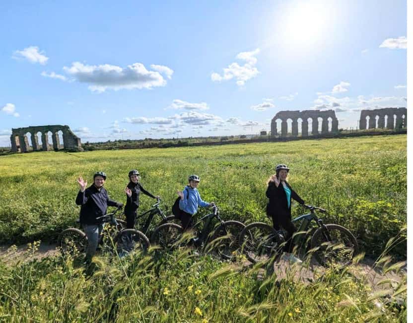 Rome: Appian Way, Aqueducts, & Catacombs E-Bike Guided Tour - Starting at San Sebastiano and the Appian Way