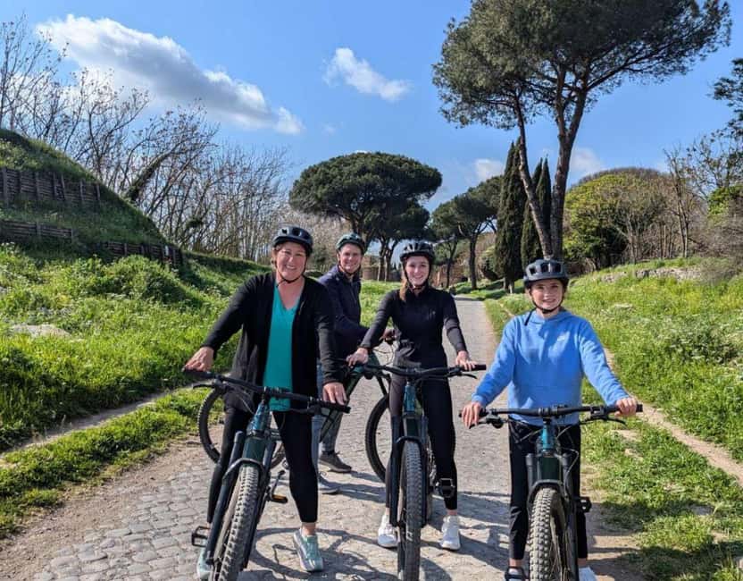 Rome: Appian Way, Aqueducts, & Catacombs E-Bike Guided Tour - The catacombs and the underground part of the tour