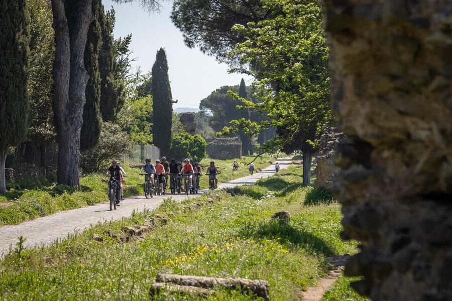 Rome: Appian Way & Aqueducts E-Bike Tour (Catacombs & Food) - Key points to know before booking
