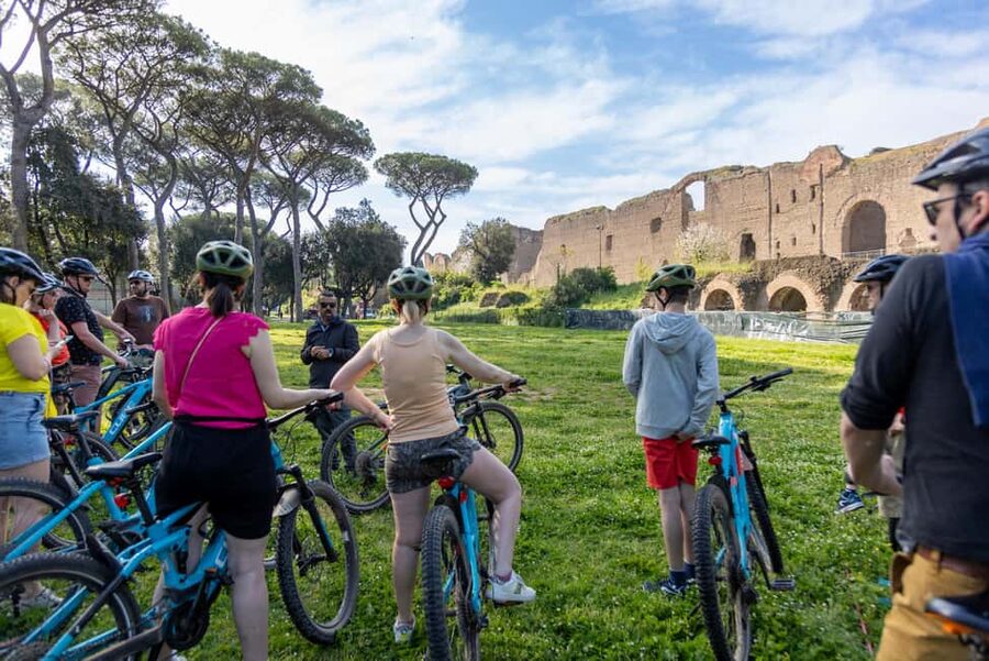 Rome: Appian Way & Aqueducts E-Bike Tour (Catacombs & Food) - The Appian Way and its Roman ruins