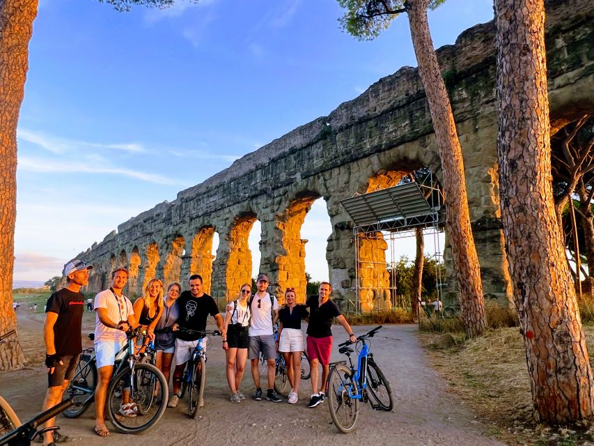 Rome: Appian Way & Catacomb Sunset E-bike Tour with Aperitif - Why this four-hour ride feels different from central Rome