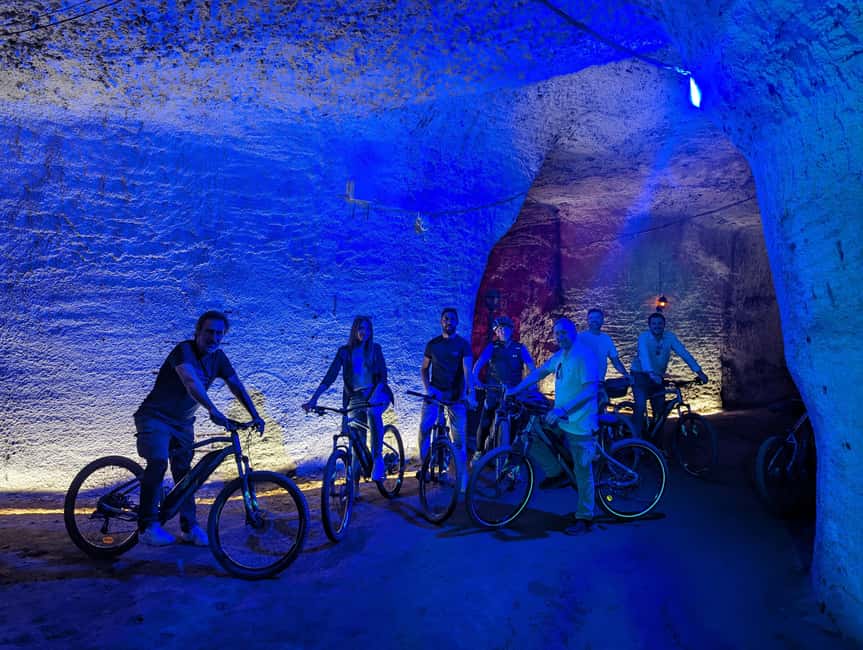 Rome: Appian Way E-Bike tour & Ancient Underground Labyrinth - Two hours on the Appian Way