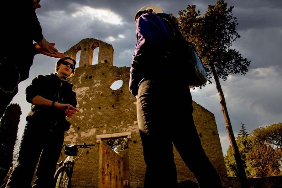Rome: Appian Way Underground Catacombs Bike Tour with Lunch - Lunch in the morning, aperitif in the afternoon
