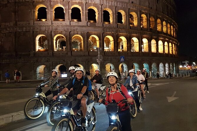 Rome by Night E-Bike Tour with Pizza Option - Key things to know before booking