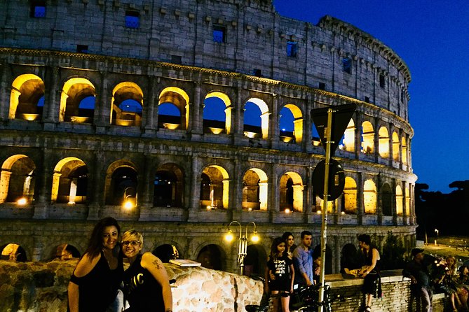 Rome by Night - Ebike Small Group Tour - Food and Wine (Option) - Ending above the Colosseum