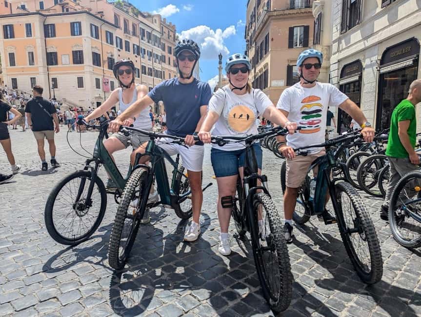 Rome: City Highlights Electric Bike Tour - Piazza Venezia and the Jewish Ghetto
