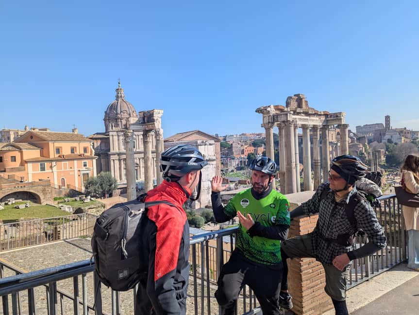 Rome E-Bike Highlights Tour & Tasting in Secret Cave - Key points to know before booking