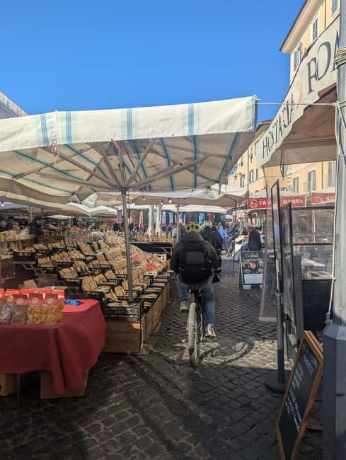 Rome E-Bike Highlights Tour & Tasting in Secret Cave - Piazza Navona, Piazza di Spagna, and Piazza del Popolo