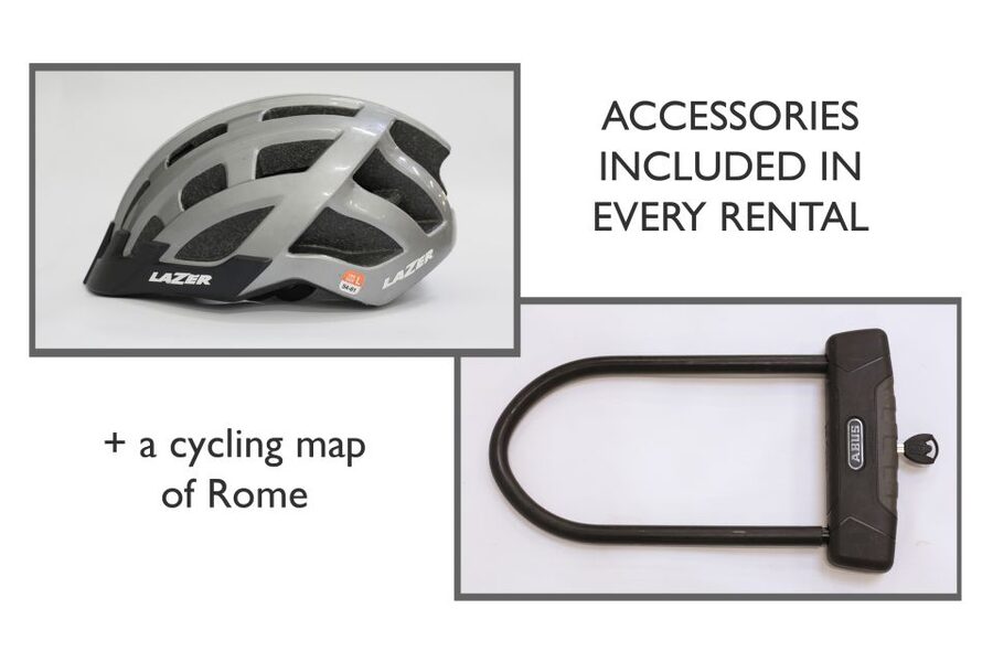 Rome: E-Bike Rental with Helmet and U-Lock - Picking the Right Bike for Your Day