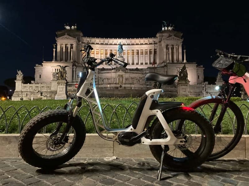 Rome: E-Bike Sunset Tour with Pizza Option - The pizza option and family appeal