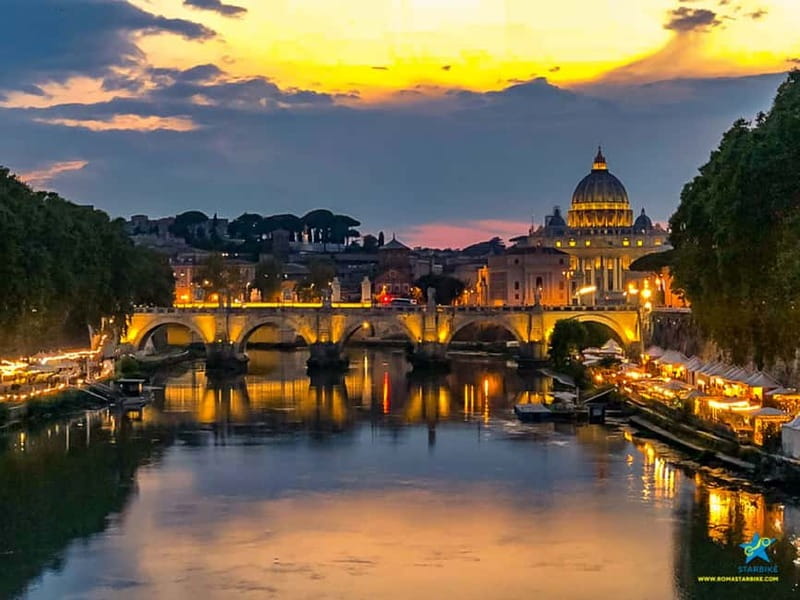 Rome: E-Bike Sunset Tour with Pizza Option - Trevi Fountain and Piazza di Spagna