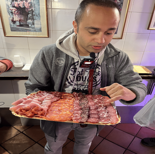 Rome E-Bike Tour: Ultimate Street Food and Market Feast - How much food do you actually get?