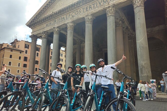 Rome E-Bike Tour with a local! Top Attractions & Hidden Gems - Pantheon, Piazza Navona, and the city center