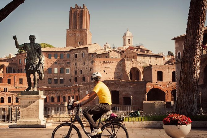 Rome in a Day Cannondale E-Bike Tour with Typical Italian Lunch - Castel Sant’Angelo and St. Peter’s Square