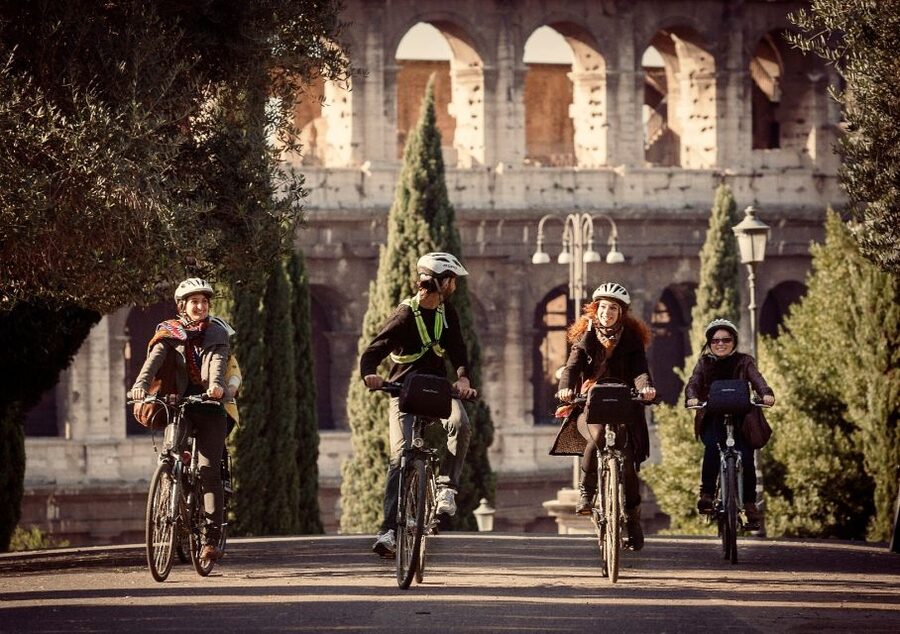 Rome: Private Half-Day Bike Tour with E-bike - Starting at Via Labicana 49 near the Colosseum